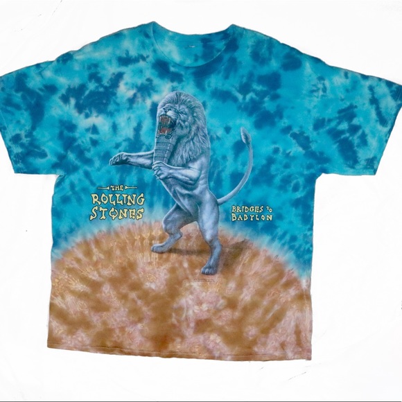 Rolling stones bridges to babylon shirt Clearance